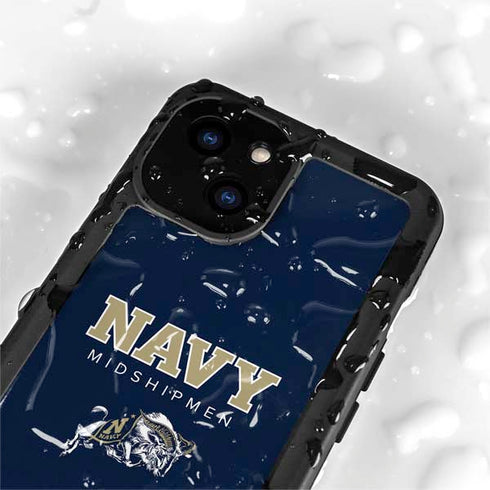 United States Naval Academy Midshipmen iPhone 15 Plus Waterproof Case